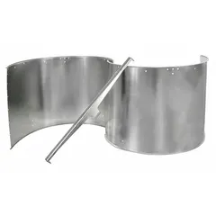 Windband assembly for directing airflow and reducing noise in HVACR fan or blower applications. Suitable for use in commercial and industrial ventilation units, rooftop packages, and exhaust systems requiring precise air handling.
