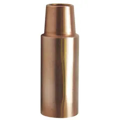 Tapered, self-insulated nozzle for 24 series torches. Features a 1/8 to 5/32 in tip recess. Supplied as a 2-pack. Used in oxy-fuel cutting and welding applications for precise gas flow.