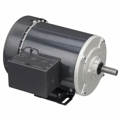 Dayton General Purpose Motor: Rigid Base Mount, Open Drip Proof, 1/3 hp, 230/460V AC - Rigid Base 3-Phase General Purpose AC Motors