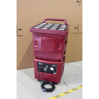 NOVATEK Air Scrubber: Polyethylene, Negative Air Pressure/Particulate Filtration - Heavy-Duty Steel Negative Air Machines