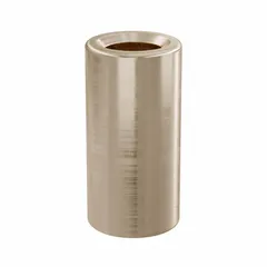 This lubricated general purpose metallic sleeve bearing is made from SAE 841 bronze. It has a 3/16 in bore, 5/16 in OD, and 5/8 in length, with an operating temperature range of -35°F to 300°F. Suitable for light to moderate loads in applications such as conveyors, pumps, and small motors. Sold in a pack of 10.