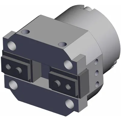 SMC Parallel Gripper: 8 mm Stroke Lg, 22 psi to 87 psi, 87 psi Max Op Pressure - Two-Finger Parallel Grippers