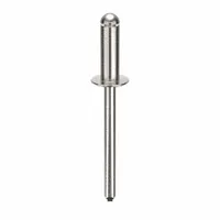 Blind Rivet,1 40/47" L,0.183" dia,PK250: Inch, 1 27/32 in Overall Lg, 35/64 in Body Lg, Dome, 250 PK (MPN AD66BS200)