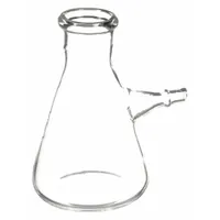 APPROVED VENDOR Boiling Flask: 125 mL, Colorless, Conical, 120 mm Overall Ht