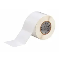 Pre-Cut Label Stock Roll: 3 in x 4 in, Rubber, Aggressive Adhesive/Permanent Adhesive, 1,000 Labels (MPN THT-76-483-1)