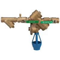 WILKINS Backflow Preventer: 975XL2, With Strainer, Bronze, 1 1/2 in Pipe Size, FNPT, 33°F – 180°F (MPN 112-975XL2SAG)