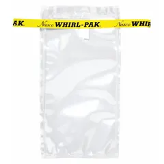 This sterile sampling bag is designed for collecting and transporting liquid or solid samples. Clear construction allows visual inspection of contents. With a 7 fl oz (207 mL) capacity and 7-inch length, it meets HACCP standards for use in quality control and hygiene-sensitive environments.