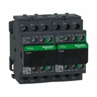 SCHNEIDER IEC Magnetic Contactor: Reversing, 3 Poles, 3NO Contacts, 25 A, 120V AC/48V AC Coil (MPN LC2D25EHE)