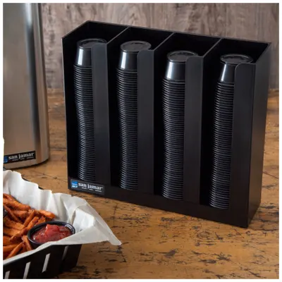 OEM Portion Cup and Lid Organizer - Disposable Portion Cup Dispensers