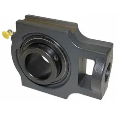 Radial ball take-up unit bearing with stainless steel insert, fixed expansion type, and 1 3/4 in bore. Compatible with Sth 30 Thru 31-12 Dzu frames. Used in conveyor systems and material handling equipment requiring corrosion resistance.
