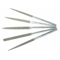 Habilis File Set: Equaling/Half Round/Round/Square/Triangular, 215 mm Lg without Tang, 5 Pieces (MPN HB2627D181)