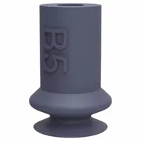 PIAB Vacuum Pad: Plain Pad without Adapter, 16 mm Pad Dia, HNBR, Blue, 18.54 mm Pad Ht, 50A, B5 (MPN B5.47)