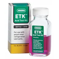 VIRGINIA KMP Acid Test Kit: Onsite, Acid Level, 1 Tests, Color Change (MPN ETK)