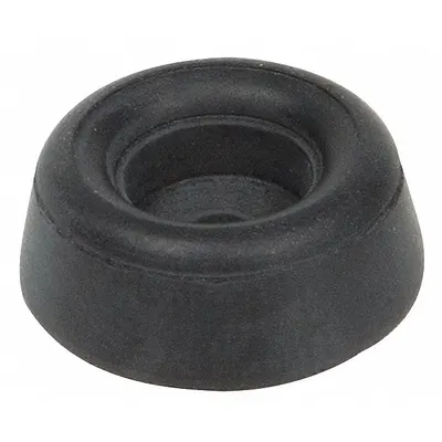 OEM APPROVED VENDOR Bumper Door Stop, 3/4 in Wd, 5/16 in Overall Ht, Black, 2184W-07 - Standard Door Stops