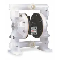 ARO Double Diaphragm Pump: Polypropylene Body, 1 in, NPT Connection, 47 gpm, 275 ft Max. Head (MPN 6661AJ-3EB-C)