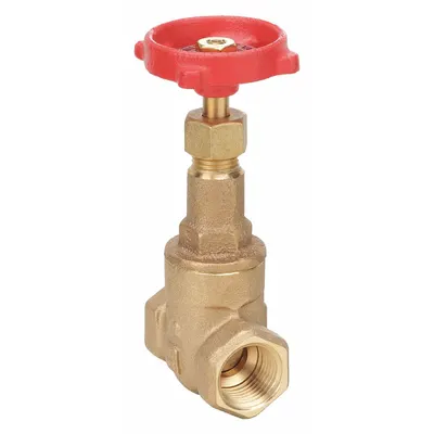 MILWAUKEE VALVE Gate Valve: 1/2 in, Bronze, Rising, FNPT x FNPT, 300 psi Max. Pressure (CWP) - Rising Stem Bronze General Purpose Gate Valves