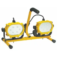 APPROVED VENDOR Temporary Job Site Light: 1,200 lm Max Brightness, LED, 1, 1 Brightness Levels, IP65
