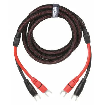 B&K PRECISION Test Leads: CAT II, Black/Red Electrical Current Color, Spade Lug, Spade Lug - Test Leads with Clips