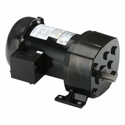 Dayton Gearmotor: Parallel, Single Output Shaft, 3-Phase, TEFC, 40 RPM - Parallel Shaft AC Gearmotors