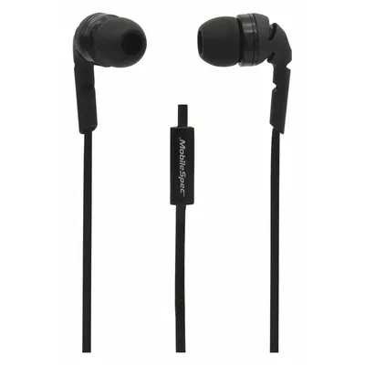 MOBILESPEC Headsets,3 ft. Cord: 2 ft Range, 24 hr Talk Time, 1.7 hr Standby Time - Earbud Headsets