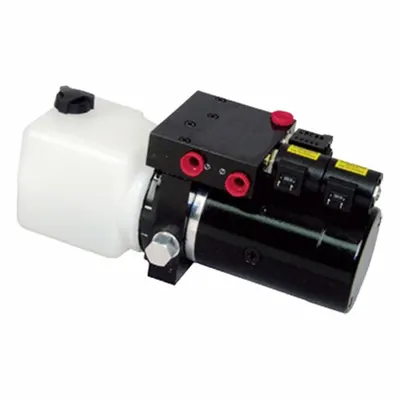 STONE Hydraulic Power Unit AC: 0.6 gpm, 2,300 psi Max. Pressure, 0.75 hp, 1 Stage Gear - Compact AC Hydraulic Power Units