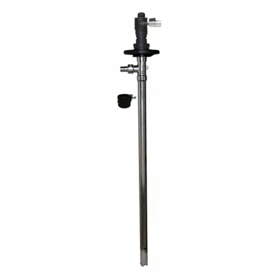 ACTION PUMP Air Drum Pump: 1:1, 12 gpm Max. Flow Rate, 500 cps Max. Viscosity - Low Viscosity Centrifugal Drum Pumps