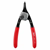 Retaining Ring Plier: Convertible/Internal/External, For 5/8 in to 1 in Bore Dia, 0.047 in Tip Dia (MPN 48-22-6533)