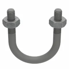 This steel U-bolt is designed to secure 1 in pipe, conduit, or tubing to structural supports. It features a 5/16"-18 thread and a 2 3/16 in inside height. Supplied in a 10-pack.