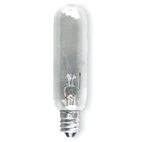 GE LAMPS Incandescent Bulb: Incandescent, Candelabra Screw (E12), (T) Tubular, T6, 15T6, 145V AC (MPN 15T6 -145v)