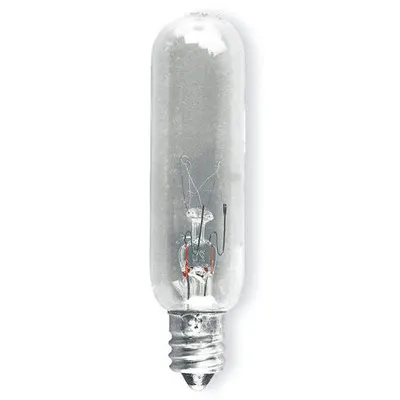 GE LAMPS Incandescent Bulb: Incandescent, Candelabra Screw (E12), (T) Tubular, T6 - Candelabra Screw Base (E12) Miniature Lamps