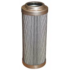Hydraulic cartridge filter element with fiberglass media. Suitable for removing contaminants from hydraulic fluid in industrial systems such as mobile equipment, machine tools, and power generation. Cross-referenced as HC9020FKP4H and 1.07.04D03BN.