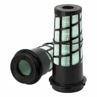 FLEETGUARD Automotive Air Filter: Round-Oval, Engine, Radial Seal, 4 3/32 in Outside Dia, Hyster/JCB (MPN AF4263)