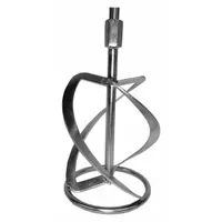 BN PRODUCTS USA Mixing Paddle: Single-Paddle, Medium Viscosity, M14 Threaded, 24 in Lg (MPN BNR010-140)