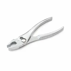 General purpose slip-joint pliers with a 6 in overall length and 1 3/8 in jaw length. Features a knurled grip for secure handling. Suitable for gripping, turning, and clamping nuts, bolts, and pipes in maintenance, plumbing, and assembly tasks.