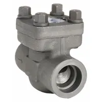 SHARPE Piston Check Valve: Piston, Inline Valve Body, 1/2 in Pipe Size, Socket x Socket, Female, Std (MPN 4371001370)
