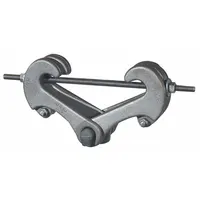 Beam Clamp: Forged Steel, 11,500 lb Load Capacity, For 3/8 in Threaded Rod (MPN 0500104385)