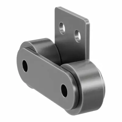 TSUBAKI Roller Attachment Link: Roller Attachment, Std Conveyor Chains For Chain - Attachment Links for Conveyor Chains