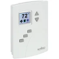 KMC CONTROLS Controller: BACnet MS/TP, Fan Coil Units, Compatible with Occupancy Sensor, On/Off (MPN BAC-4001CW0001)