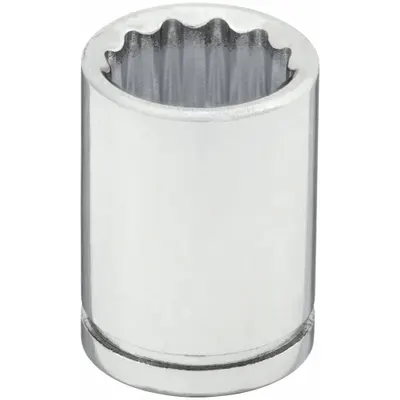 WESTWARD Flex Socket: 3/8 in Drive Size, 15/16 in Socket Size, 12-Point, Std - 3/8" Drive SAE Flex Sockets