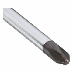 This #2 Phillips screwdriver features an extra-long shaft for accessing recessed fasteners in electrical panels, machinery, and industrial equipment. The cushion grip handle provides comfort during extended use. Not ESD safe and not tether capable.