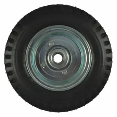 Replacement wheel for hand trucks, compatible with part number 2MPV4. Suitable for use in warehouses, distribution centers, and industrial facilities to maintain smooth rolling of material handling equipment.