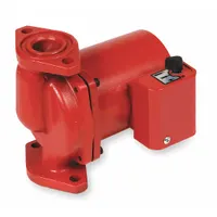 Hydronic Circulating Pump: 1/6 hp HP, 115V AC, Cast Iron, 3, 36 gpm, 33 ft Max. Head, Inline (MPN 103400)
