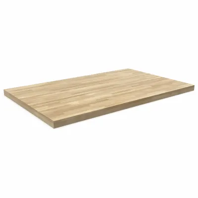 OEM Workbench Top,Butcher Block,48x30,Radius: Butcher Block - Butcher-Block Workbench Tops