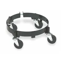 LINCOLN Drum Dolly: 50 lb Load Capacity, For 5 gal Container Capacity, For 12 in Max Container Dia (MPN 84191)