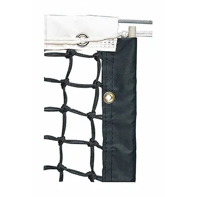 CHAMPION SPORTS Tennis Net, 42 ft Overall Width, 6 mm Cable Dia, T200 - Tennis Nets