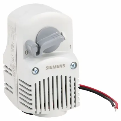 Siemens Electric Zone Valve Actuator: Electric Zone Valve Actuator, 599, 24V AC - Fail-Safe Zone Valve Actuators