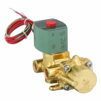 REDHAT Solenoid Valve: 4-Way, 1/4 in Pipe Size, 110V AC/120V AC, Watertight/Without Junction Box (MPN 8344G070)