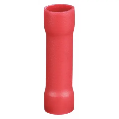 OEM Butt Splice Connector: Red, Vinyl, For Wire Size 8 AWG – 8 AWG, 600 V - Insulated Butt Splice Connectors