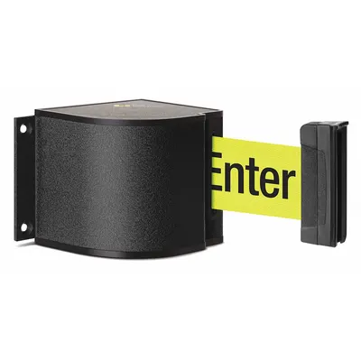 LAVI Wall-Mount Retractable Belt Barrier - Wall-Mount Retractable Belt Barriers