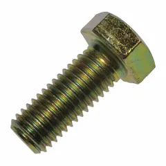 This bolt is a GGS material handling replacement part designed to fit Dayton brand equipment, specifically model 4ZD01G. It serves as a securing component in compatible Dayton machinery for industrial material handling applications.